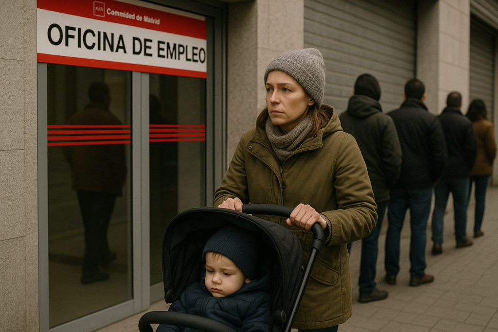 La brecha de género en el paro en torno al nacimiento del primer hijo